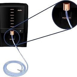 Lyle Easy To Find Transparent PVC Silicone Flexible Tube Pipe compatible with Aquaguard Aura RO+UV+UF water purifiers, Pot Filling, Stopper with same Diameter – 1.5 meter (5 ft)-24