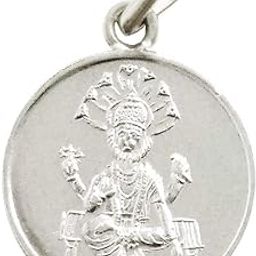 Shri Narsingh Yantra Locket | Pendant In Pure Silver For Men & Women (5.5 Grams) (1 Pc)-image-106