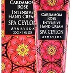 SPA CEYLON CARDAMOM ROSE Intensive Hand Cream | Revitalizing | Vitamin-Rich | 100% Vegetarian | Suitable for all skin types| 30g-25