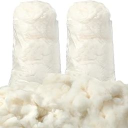 Wesnoy 1000g/2.2lb Cotton Stuffing for Stuffed Animals Soft Pillow, Natural Cotton Fiber Filling Batting, for Toys, Cloud Decorations, and More-image-79