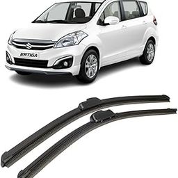 Wheelyfine® Frameless design high performance wiper suitable for maruti ertiga, (pack of 2) Dr side-21 inch, Pa side-14 inch-21