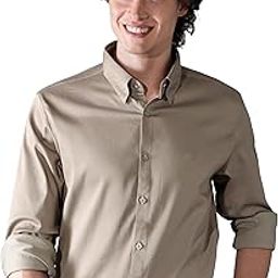 Regular Fit Formal Satin Shirt for Men | Full Sleeves | Men’s Stylish Satin Silk Shirt | Formal Shirt | Buttondown Collar | Satin Solid Shirt for Men-image-86