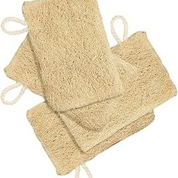 Organic Nishaanii Natural Loofah – Set of 2 | 100% Plant-Based Body Scrubber for Bath | Deep Cleansing & Skin Exfoliation | Reusable, Eco-Friendly Sponge-1