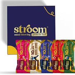 STROOM Asia's First Centre Filled Protein Bars | 10g Protein (6 Bars, 45 Grams Each) | Variety Pack | Protein Bars for Muscle Growth & Repair | Fibre Rich | No Added Sugar-picture-25