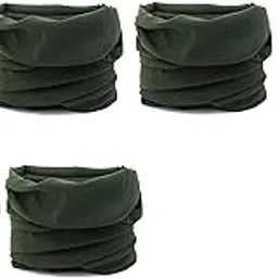 aadikart Mens Head Cover Band Bandana Stretch Hair Style Japanese 5 Green b-picture-2
