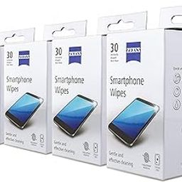 Zeiss Pre-Moistened Mobile Cleaning Wipes for Gentle & Effective Germ Free Cleaning Of Smart Phone (4 Pack Of 30 Pcs Total 120 Wipes)-image-64