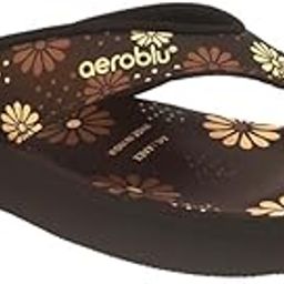 Synthetic Floral Casual Lightweight Open Toe Comfortable Flat Slipper For Women (AEAAE2)-13
