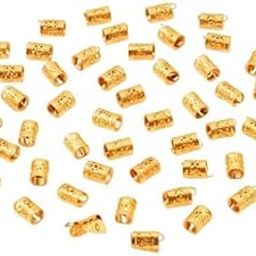 Gold Hair Braid Cuffs – Adjustable Aluminum Dreadlock Beads for Braids, Locs, and Hair Extensions – Decorative Hair Accessories for Women and Girls-image-71