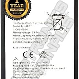 BL-49FT Battery for Tecno Spark Go 2020 /Spark 5 / Camon 15 / Pop 4 / KE5 / CD7 /BC2c Battery with 1 Year Warranty **** (V178)-picture-0