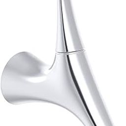 Kohler Vive Monoblock Wash Basin Tap - Silver with Chrome Finish - Mixer Tap for Bathroom - Metal Sink Faucet - Polished Elegant Design - Easy Lever Handle Movement - Wall Mounting Type 23975IN-4ND-CP-image-41