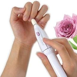 Nail Drill Bits 5 In 1 Tool Nail Care Electric Machine Kit Grooming Gel Tip Pedicure Automatic Manicure Sets Nail Polish Art Kits (White)-image-26