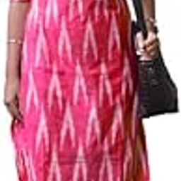 Women's Cotton Stitched Ikkat Printed Kurta Set for Women-image-57