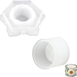 SNOOGG Pack of 2 Lotus and Cylinder RoundTealight Combo for Lighting Decoration, Corporate Gifts,Home Decor and Festival Like Diwali, Christmas or Eid-picture-4