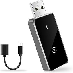 Arcomin Wireless Carplay Adapter 2024, Converts Wired to Wireless Carplay Dongle, Wireless Control Plug & Play Carplay Fit for Cars 2016+ & Apple iPhone iOS 10+-69
