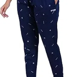 feel track Women Cotton Regular Fit Printed Track Pants (Pack of 1)-picture-39