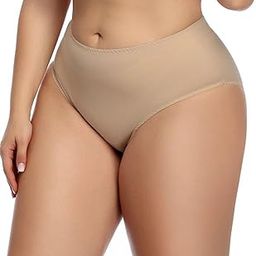 SF Plus Size Panty, High Waist Panty with Full Coverage, Big Size Panty for Women, Plus Size-No Marks Waistband, Pack of 3-image-29