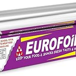 Food Wrap Aluminium Foil 25 Mtr (20+5) | Food Grade Strong & Durable Foil | for Packing, Wrapping, Cooking, Baking & Grilling | Non-Stick Multipurpose Parchment Paper | Keeps Food Fresh-32