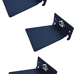 HeavenlyKraft Invisible Bookshelf Pack of Three Black Color Wall Book Shelves, Wall Book Shelf for Study Room, Wall Book Shelf for Living Room-image-53