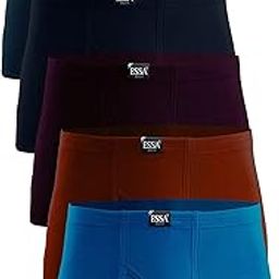Mens Cotton Trunks Without Pocket, Pack of 5_115Cm (Multicolor)-picture-10