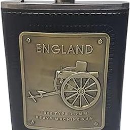 DECOVATE Stainless Steel Whiskey Flask with Leather Finish | Leak-Proof Liquor, Pocket-Friendly Alcohol Flask– Ideal for Whiskey, Rum, Vodka, Travel, Gifting, Outdoor Use (235ml)-image-36