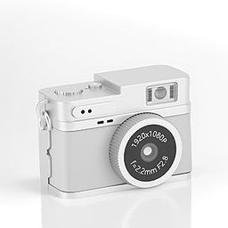 LICAEVEY 64GB Keychain Camera with 0.96" Color Display - Full HD 1080P Retro Snap Mini Digital Camera, Portable Pocket for Travel School Vlogging (White)-image-97