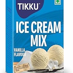 TIKKU Vanilla Ice Cream Mix 100 gram Box | Dessert Mix-image-41