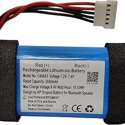 KP Original 7.4V 2680mah Lithium Ion Bluetooth Speaker Battery Compatible with Marshall Stockwell II C406A3 (2680 mah)-6