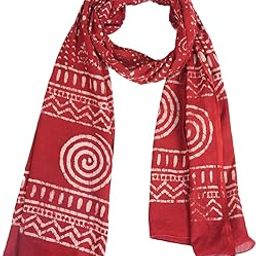 Women's Cotton Hand Block Printed Casual Stoles/Scarf-image-57