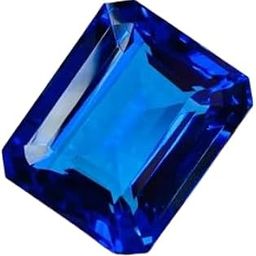 10.50 Carat 11.25 Ratti Neelam Stone Original Cylone Mined Certified Natural Blue Sapphire (Lab - Approved) Square Shape AAAA+ Gemstone Excellent Square Cut(AW252-image-86