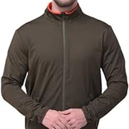 Men Nylon Spandex Casual Standard Length Regular Jacket-image-3