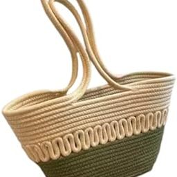 SHREE ANAND Handcrafted Cotton Rope Tote Bag for Women | Stylish Multipurpose Shoulder Handbag | Eco-Friendly Daily Use Carryall for Office Shopping Travel & Casual Outings-image-46