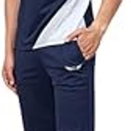 Men's All weather Regular Fit Solid Black Track Suit with Pocket Comfortable Breathable Stretchable Soft Polyester Fabric For Everyday Use Ideal for Gym Training or Running Loungwear-picture-17