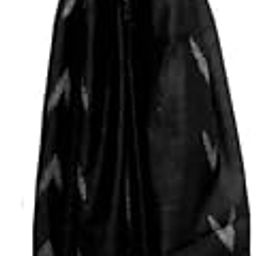 Handloom Linen Cotton Bhagalpuri Zari Weaving Ikkat Dupatta (Stole) for Unisex-45