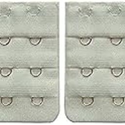 Bra Hook Extender- 2 & 3 Hooks Without Elastic Bra Extensions Combo (Free Size) Multicolour-picture-4