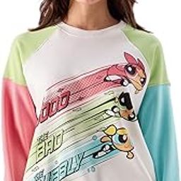 Official Powerpuff Girls: Good, Bad & Bubbly Women Oversized Sweatshirts-image-77