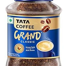 Tata Coffee Grand Classic Instant Coffee, 90g, Strong Taste & Rich Aroma, Flavour Locked Decoction Crystals, Flavoured Instant Coffee-Chicory Mix-image-7
