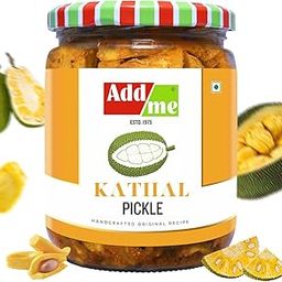 Add me Kathal Jack Fruit Achar 500gm Glass Jar Homemade Recipe & Taste Pickle 500 gm | Kathal ka Achar Traditional Jackfruit Pickle in Mustard Oil 500g Spicy-image-58