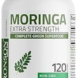 Moringa Extra Strength Capsules Moringa Oleifera Powder, 120 Count-image-34