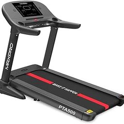 Welcare Maxpro Pta500 Motorized Auto Incline Treadmill With 4Kva Stabilizer|Free Diet Plan|7 Hp Peak Dc Motor|15Level Auto Incline|Max. User Weight 150Kg|Max.Speed 18Km/Hr, Fitshow App Support - Black-31