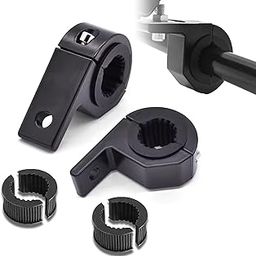 OTOROYS Universal Fog Light Horizontal Bar Clamp Mounting Bracket Kit with Rubber Insert for Car Jeep SUV and Off Road Vehicles-25