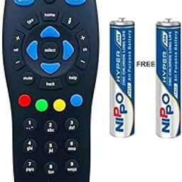 Compatible with Tata Sky Remote Original (Come with 2 AAA Batteries)-24