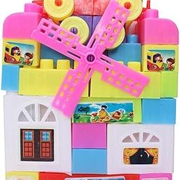 KAVIN Building Blocks for Kids Activity Fun and Learning Educational Creative Toy Set for Kids for Indoor and Outdoor Use Multicolor Pack of 1 (M1)-image-81