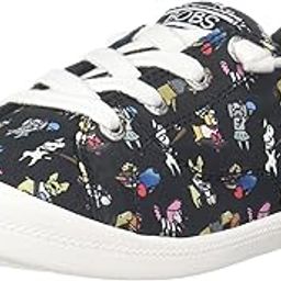 Womens Beach Bingo Pups Rule Casual Shoe-image-66