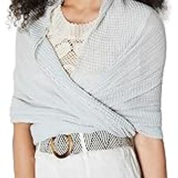 max Women Textured Scarf(Blue_FS)-picture-27
