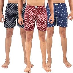Men's Multicolor Cotton Printed Regular Boxer Shorts (Pack of 3) MBC-06-picture-17