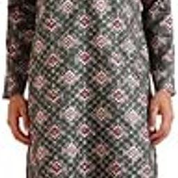 Men's Kurta Churidar Set, Mustard Jacquard, Woven Design Long Sleeves Regular Fit Mandarin Collar-image-33