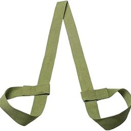 LOOM TREE Cotton Yoga Mat Strap Pilates Mat Carrier Fitness Stretchy Loop Green Fitness, Running & Yoga | Yoga & Pilates | Mat Carriers & Bags-image-76