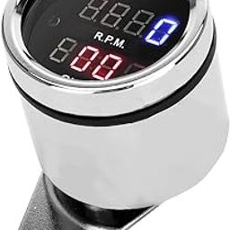 Echocart® RPM Meter, Practical 2 in 1 RPM Gauge DC 12V for DC 12V Motorcycle-24
