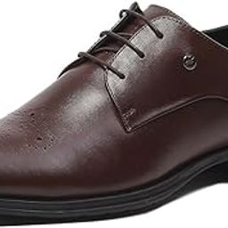 Mens Solid Lace Up Genuine Leather Formal Brogue Shoes (201809FW)-image-51