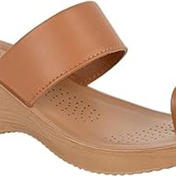 by Labella Women's Fashion Platform Slip-On Sandal – Comfortable, Lightweight, Slip-Resistant, Breathable – Ideal for Casual and Office Wear-image-98